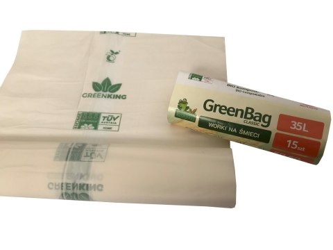 BIO WORKI NA ODPADY 35L BIODEGRADOWALNE (BIOBAGS)
