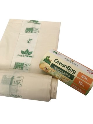 BIO WORKI NA ODPADY 60L BIODEGRADOWALNE (BIOBAGS)