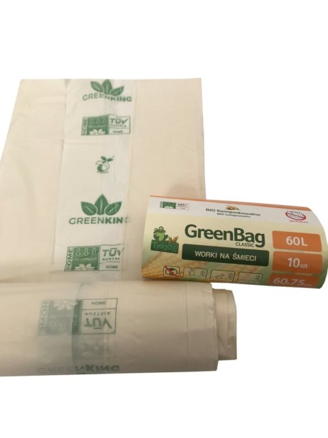 BIO WORKI NA ODPADY 60L BIODEGRADOWALNE (BIOBAGS)