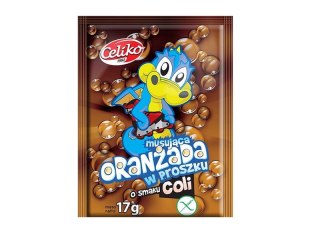 ORANŻADA MUSUJĄCA W PROSZKU O SMAKU COLI BEZGLUTENOWA 17 G - CELIKO