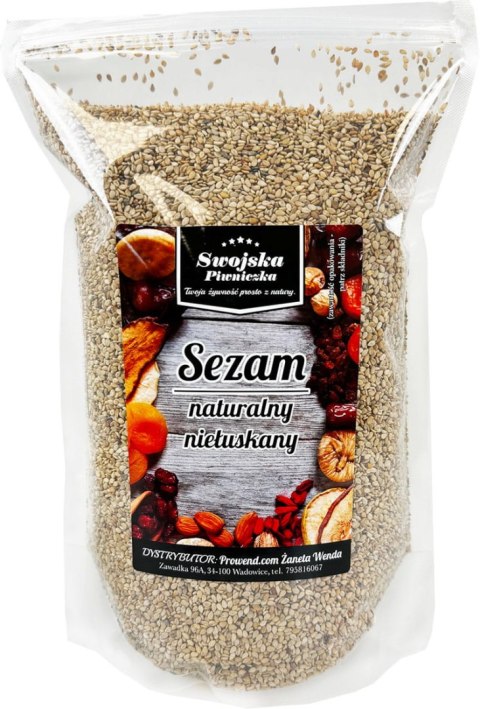 Sezam Naturalny Niełuskany 1 kg Swojska Piwniczka