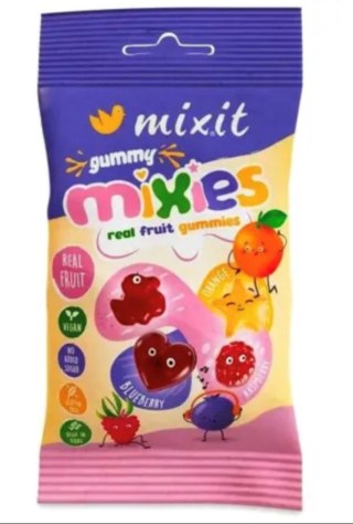 Mixit MIXIES naturalne Żelki owocowe, 35g