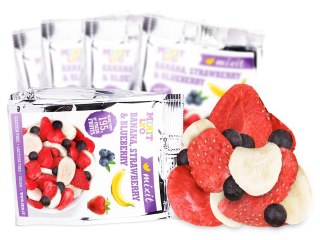 Mixit do kieszeni chrup Banan Truskawka Jagoda 23g