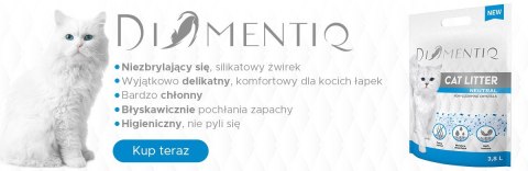 Diamentiq Żwirek Neutral sylikonowy niezbrylający się 3,8L