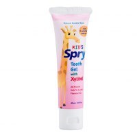 Spry Kids żel do mycia zębów bez fluoru,Bubble Gum
