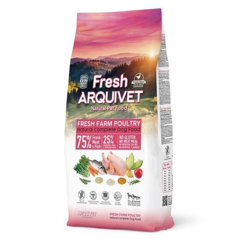 Arquivet Fresh półwilgotna karma dla psa kurczak i ryba oceaniczna 100 g