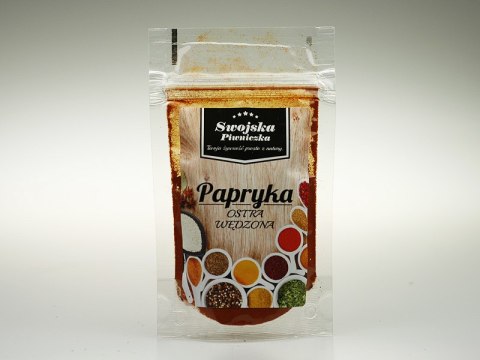 Hiszpańska Papryka Wędzona Ostra 25 g Swojska Piwniczka