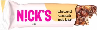 N!CK'S Nicks Almond Crunch Nut Bar, 40g