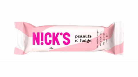 N!CK'S Nicks Peanut n' Fudge Milk Chocolate, 40g