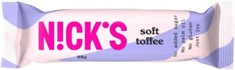 N!CK'S Nicks Soft Toffee baton czekoladowy, 28g