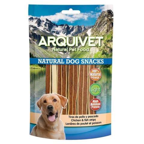 Arquivet Paski z kurczaka i ryby 100 g