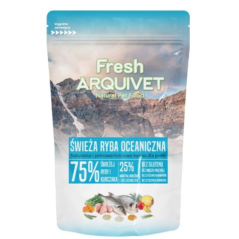 Arquivet Fresh Półwilgotna karma dla psa ryba oceaniczna 100 g