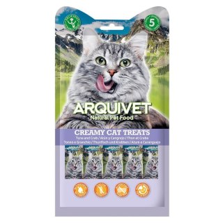 [Zestaw] ARQUIVET Kremowa przekąska z tuńczykiem i krabem 12 x 5X14 g