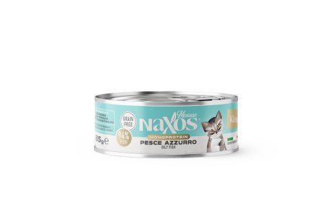 Naxos Cat Mono Puszka dla Kociąt o Smaku Tłustych Ryb 85 g