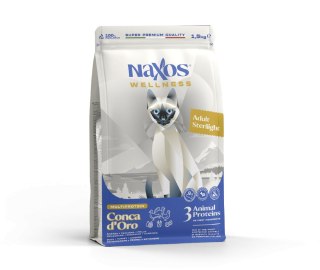 NAXOS CAT STERILIZED karma dla kotów dorosłych na bazie kaczki, kurczaka i indyka 1,5 kg