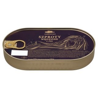 AMBERFISH SZPROTY WĘDZONE W OLEJU 170g