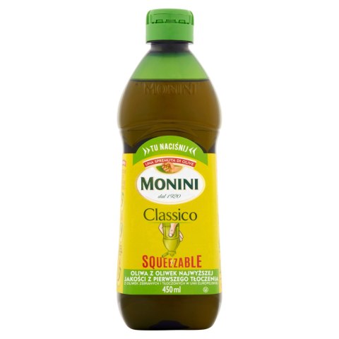 Monini Classico Oliwa Extra Virgin 450ml PET Squeeze