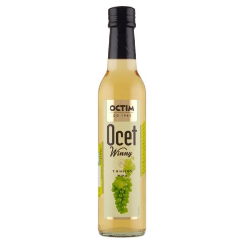 OCET Z WINA BIAŁEGO WINNY 250 ml 6% OCTIM