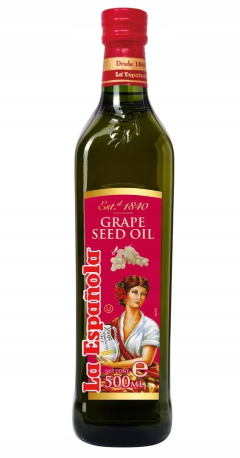 Olej z pestek winogron La Española 500 ml