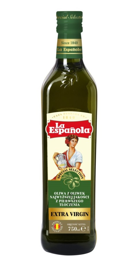 Oliwa z oliwek extra virgin 750 ml La Española Hiszpania tłoczona na zimno