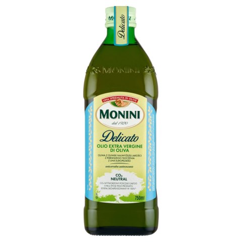 OLIWA Z OLIWEK MONINI DELICATO 750 ML EXTRA VIRGIN TŁ. NA ZIMNO WŁOCHY