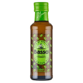 Olej z Awokado Basso 250ml rafinowany Włochy do smażenia i sałatek