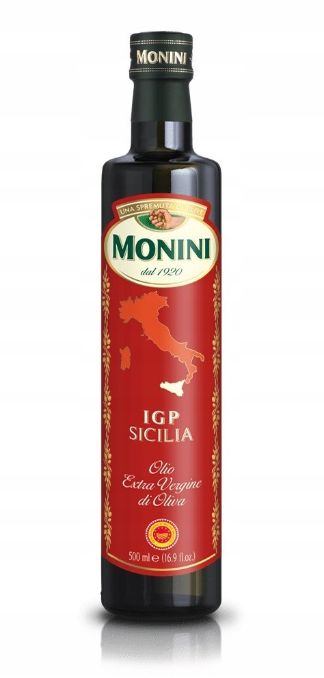 Oliwa z Oliwek Extra Vergine I.G.P. Sicilia 0,5L - tłoczona na zimno