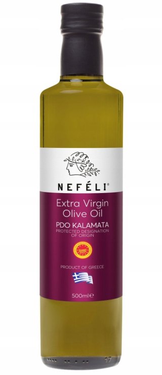 Oliwa z Oliwek Extra Virgin Nefeli 500ml Grecja tłoczona na zimno