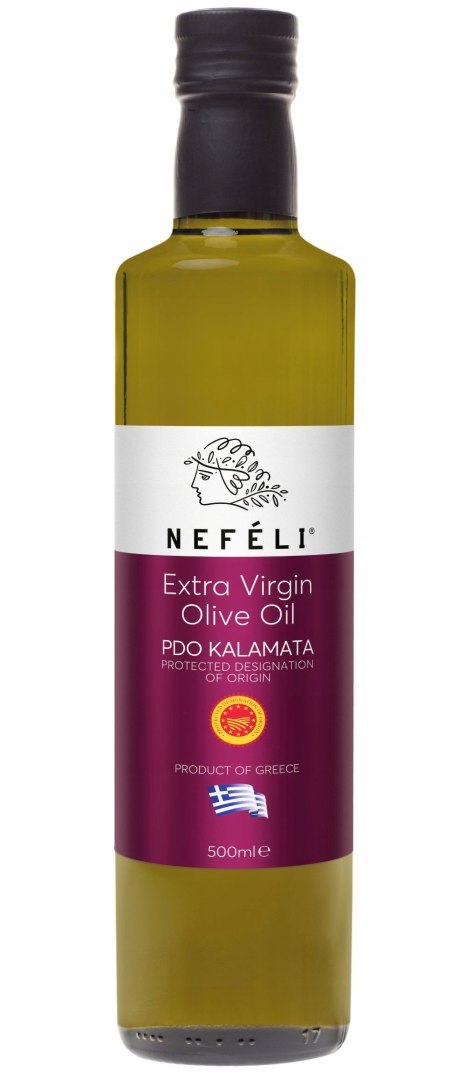 Oliwa z Oliwek Extra Virgin Nefeli 500ml Grecja tłoczona na zimno