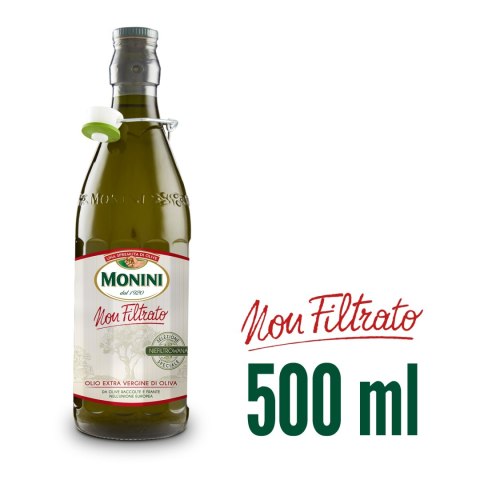 Oliwa z oliwek Extra Vergine MONINI Non Filtrato 500ml Włochy Bio