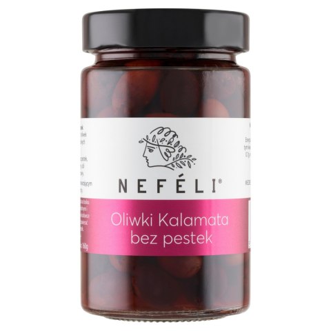 Oliwki Nefeli Kalamata bez pestek 295 g Grecja oliwki marynowane
