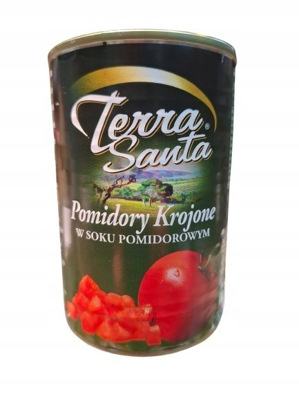 TERRA SANTA POMIDORY KROJONE 400G