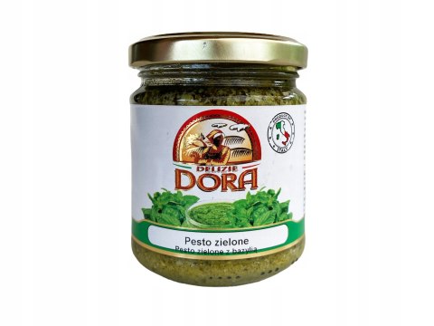 Włoskie pesto zielone z bazylią 180 g Dora