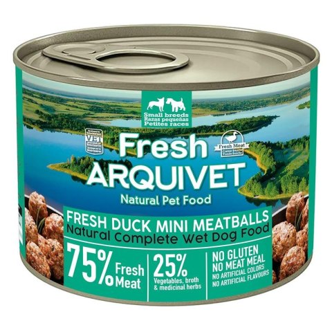 Arquivet Fresh MINI klopsiki z kaczką batatem i pomarańczą 6x200g