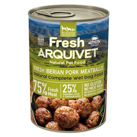 Arquivet Fresh klopsiki z wieprzowiny w sosie 6x400g
