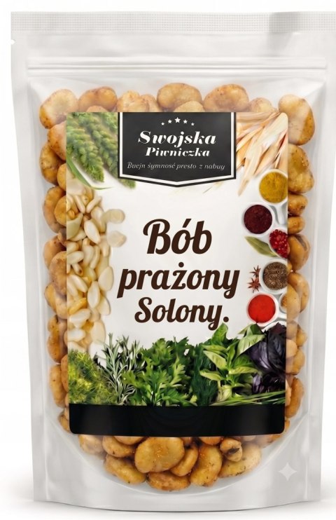 BÓB PRAŻONY SOLONY 1KG SWOJSKA PIWNICZKA
