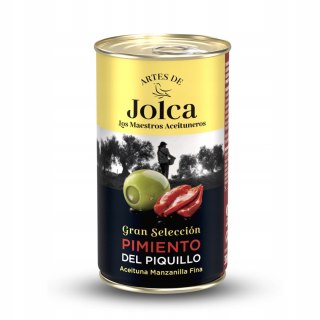 Hiszpańskie oliwki z papryczkami piquillo Jolca