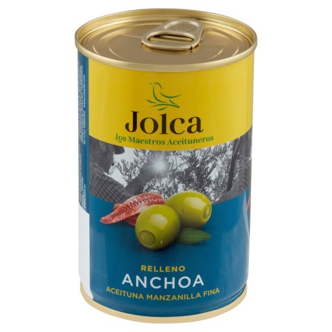 Jolca Oliwki zielone Manzanilla z anchois 300 g - smak Hiszpanii