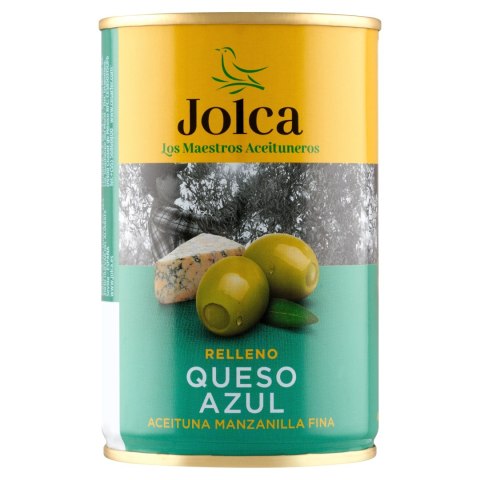 Jolca Oliwki zielone manzanilla nadziewane serem pleśniowym 300 g