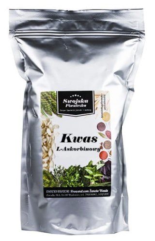 KWAS L-ASKORBINOWY 1KG CZDA CZYSTY SWOJSKA PIWNICZKA