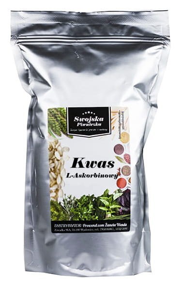 KWAS L-ASKORBINOWY 1KG CZDA CZYSTY SWOJSKA PIWNICZKA