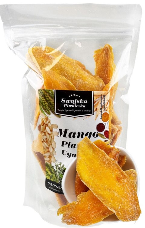 MANGO SUSZONE PLASTER 5% CUKRU Z UGANDY 500G SWOJSKA PIWNICZKA