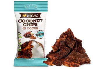 Mixit chipsy kokosowe - Kakao, 45g
