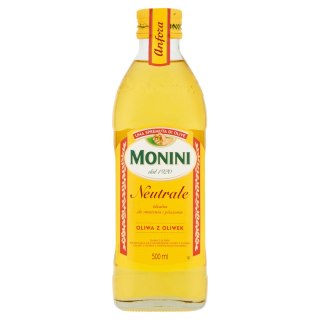 OLIWA Z OLIWEK MONINI NEUTRALE 500ML EXTRA VIRGIN TŁOCZONA NA ZIMNO WŁOCHY