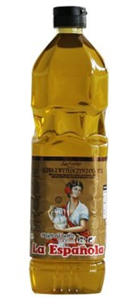 OLIWA Z WYTŁOCZYN OLIWEK 1L LA ESPANOLA SANSA RAFINOWANA NATURALNA