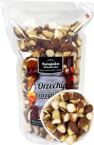 ORZECHY BRAZYLIJSKIE KAWAŁEK 500g SWOJSKA PIWNICZKA