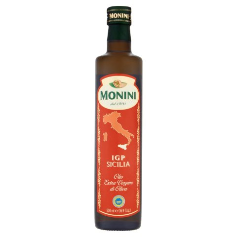 Oliwa z Oliwek Extra Vergine I.G.P. Sicilia 0,5L - tłoczona na zimno