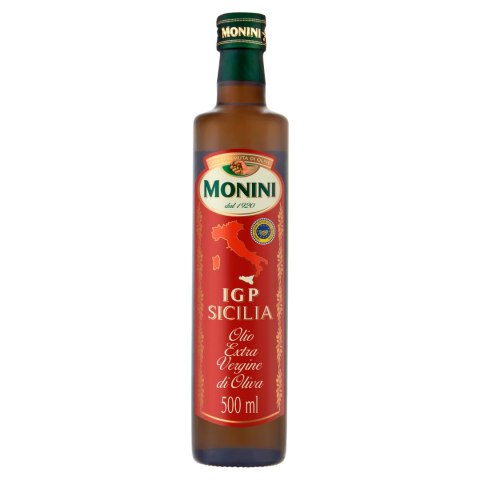 Oliwa z Oliwek Extra Vergine I.G.P. Sicilia 0,5L - tłoczona na zimno