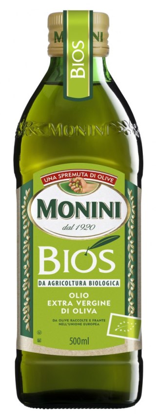 Oliwa z oliwek Extra Virgin BIO MONINI 500ml zimnotłoczona Włochy