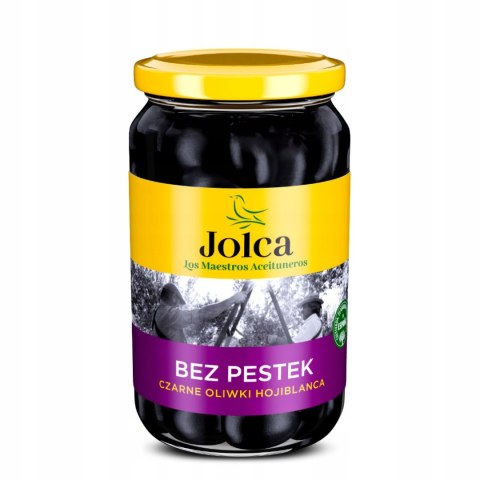 Oliwki Jolca czarne bez pestek drylowane 350g
